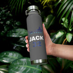 SALTY Copper Vacuum Insulated Bottle, 22oz