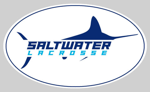 Saltwater Lax Car Sticker